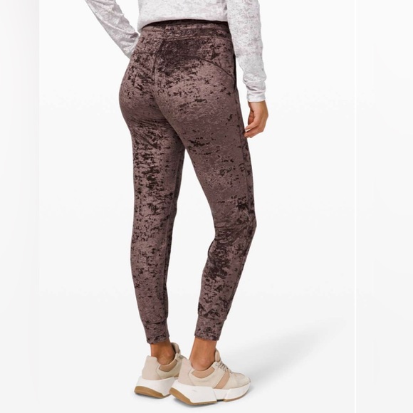 Lululemon Ready To Crush French Press Brown Velvet Special Edition Joggers NWT - Picture 2 of 4